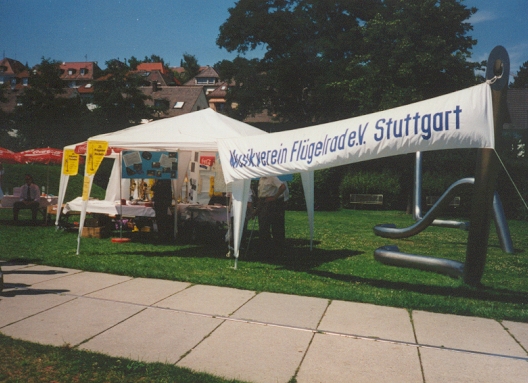 Stand des MVF am Tag der Musik 1998